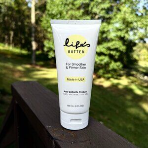 LIFE’S BUTTER Anti-Cellulite Cream, Smoother & Firmer Skin 180 ml, 6 fl oz, NEW